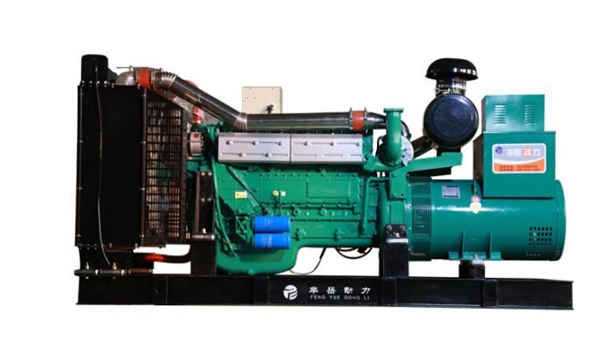 清涧上柴500kw大型柴油发电机组